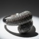 Bague Élégance en Argent 925 Sertie de Zircons